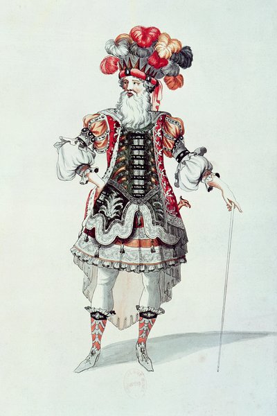 Ballettkostüm von Jean II Berain